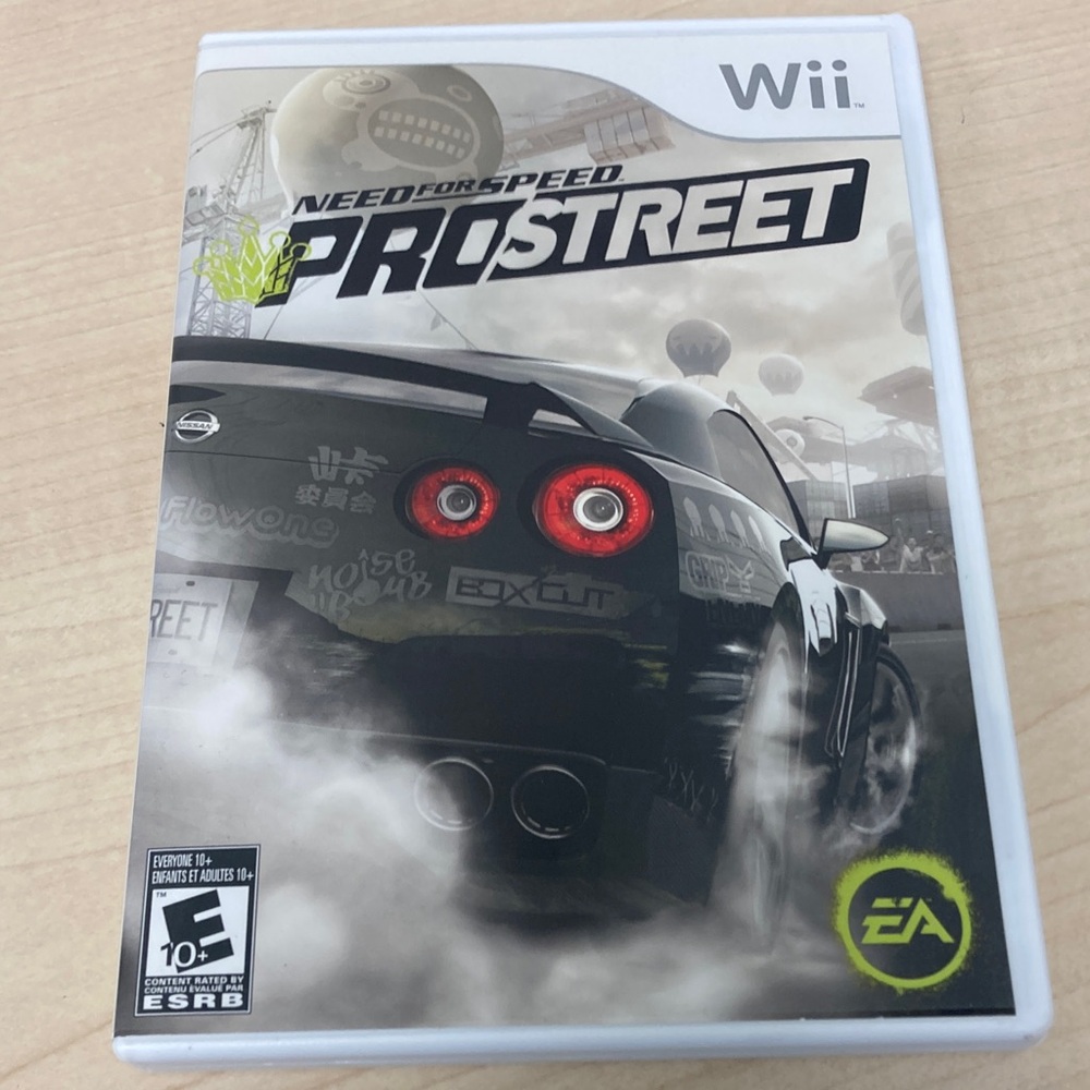 Need for Speed ProStreet for Nintendo Wii - Black